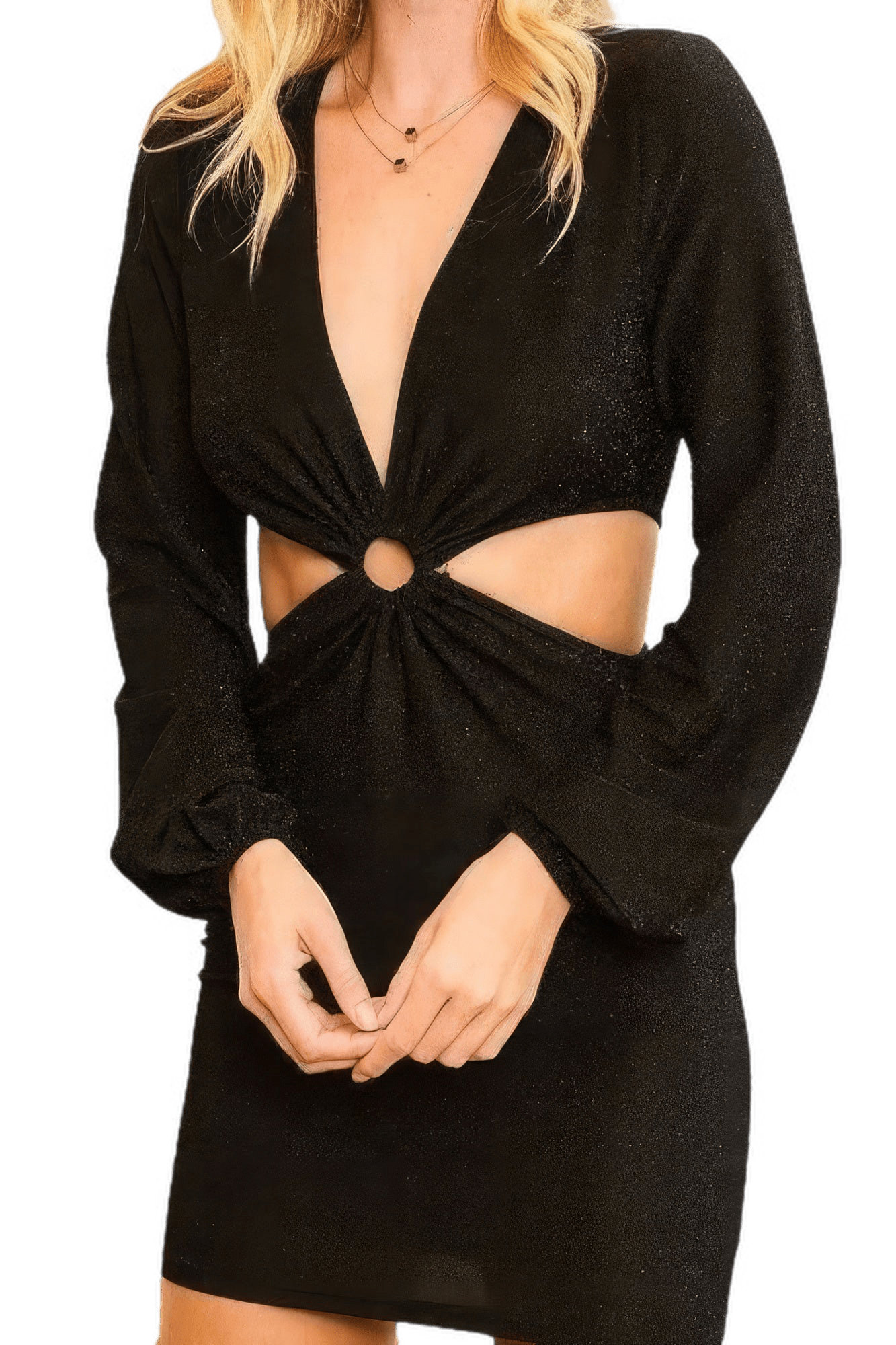 Cut Out Bodycon Mini Dress
