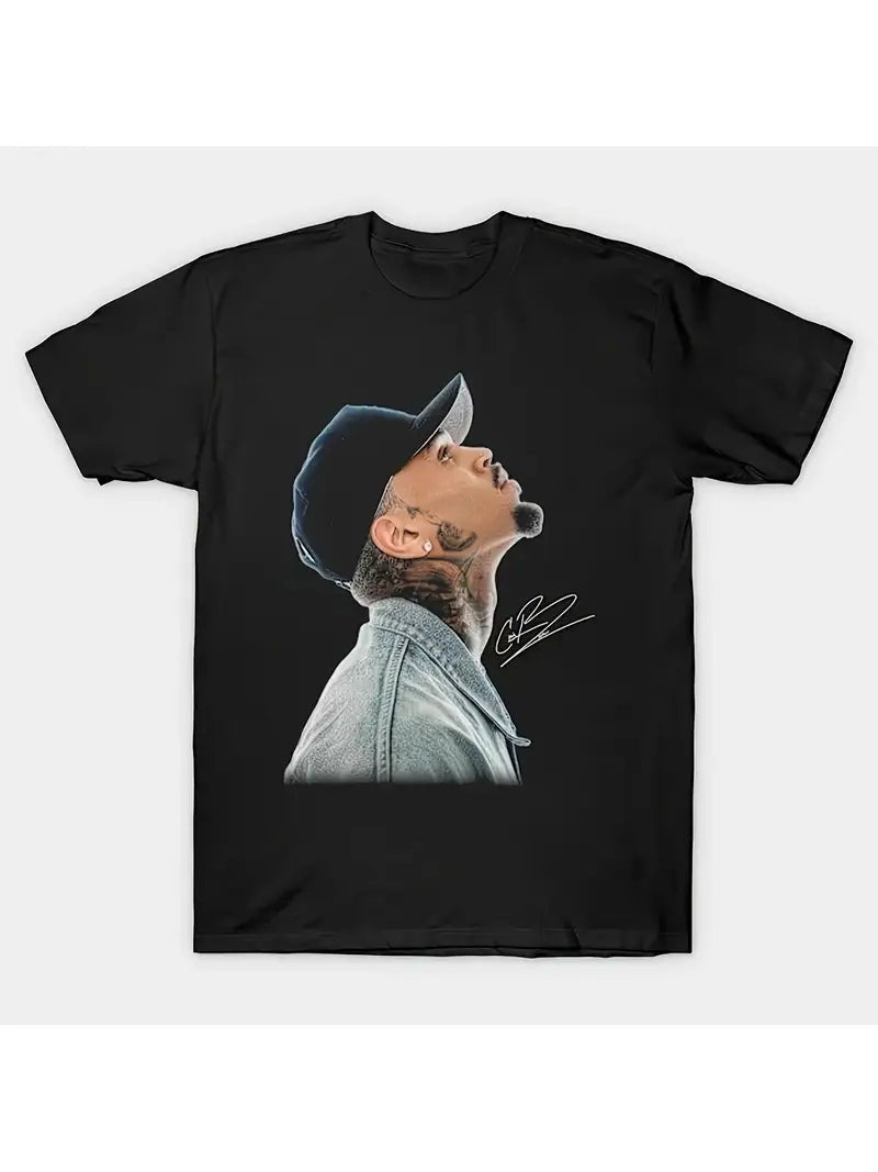 CB1 Portrait T-Shirt | Premium Black Tee with Signature Design
